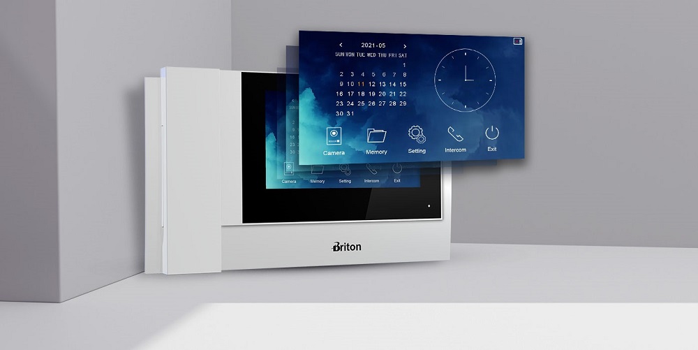 منوی گرافیکی GUI آیفون تصویری 7 اینچ برایتون مدل BAM-7040-WIFI